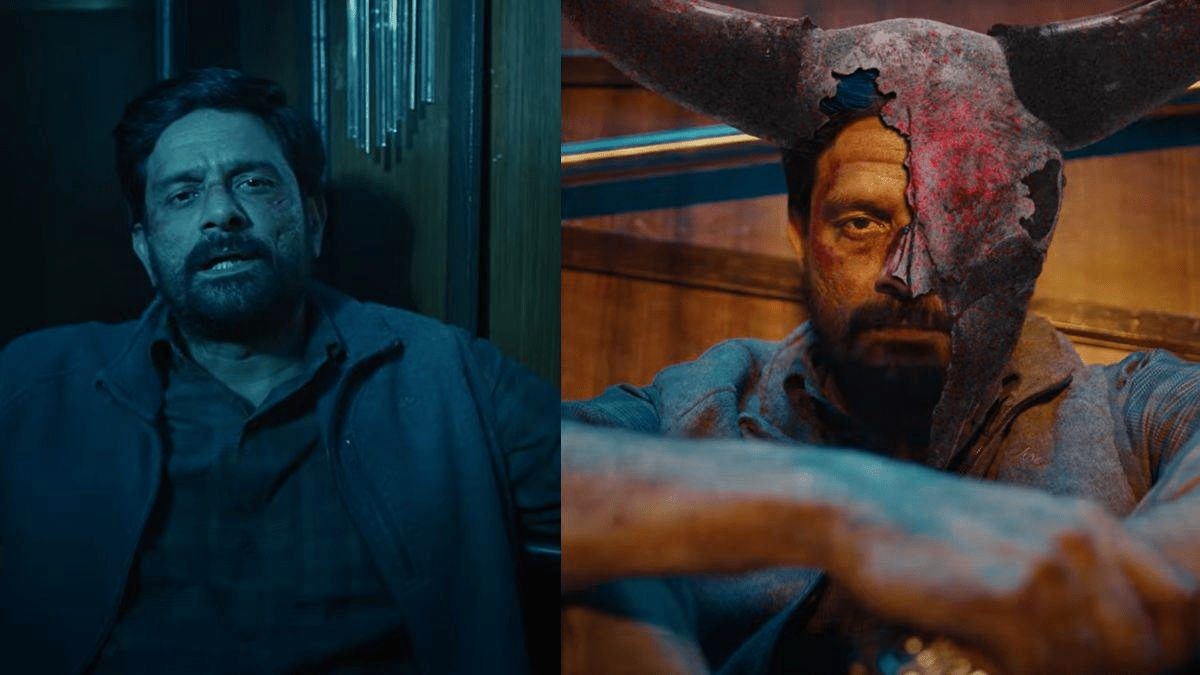 पाताल लोक 2 के टीजर में जयदीप अहलावत ‘हाथीराम चौधरी’ के किरदार में।