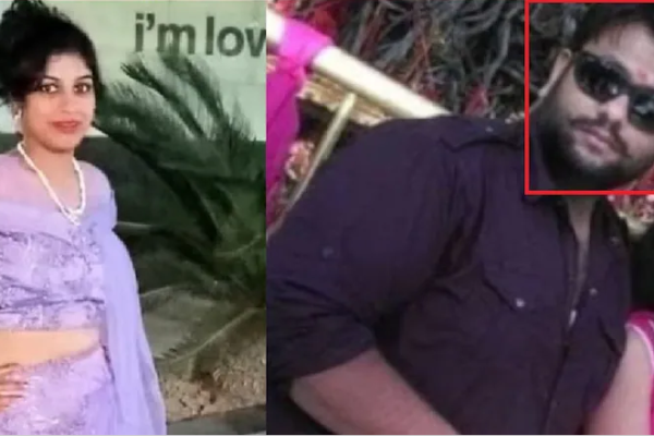 लुधियाना में कारोबारी द्वारा पत्नी की हत्या की वारदात का पुलिस जांच दृश्य