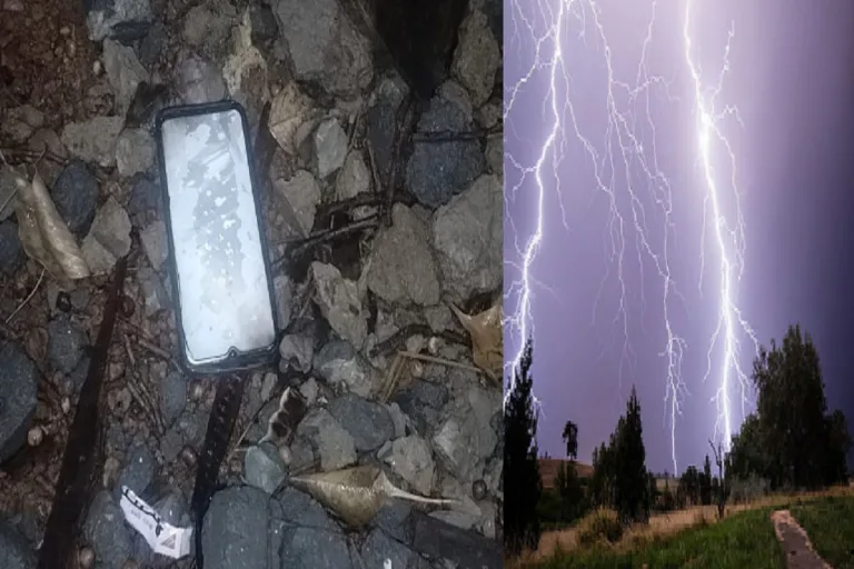 मोबाइल ब्लास्ट से मौत: बिजली गिरने से युवक की मौके पर गई जान