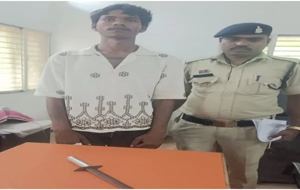 रायपुर चाकूबाज गिरफ्तार