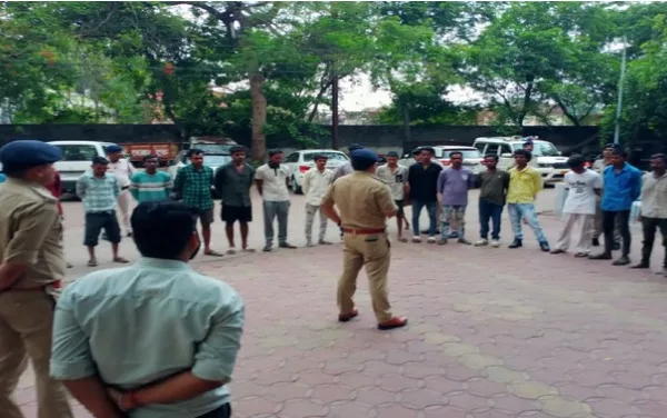Raipur Police Action