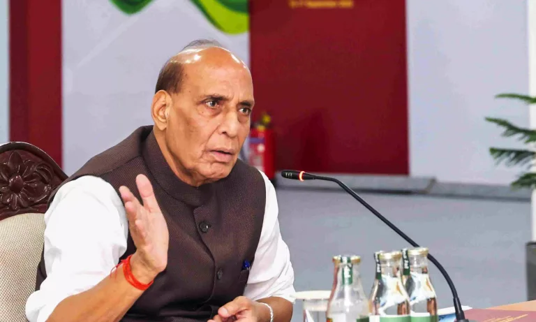 भारत GDP वृद्धि पर राजनाथ सिंह का बड़ा बयान, बोले- दिखा मजबूत आधार