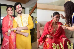 Aditya Seal Anushka Ranjan Godh Bharai