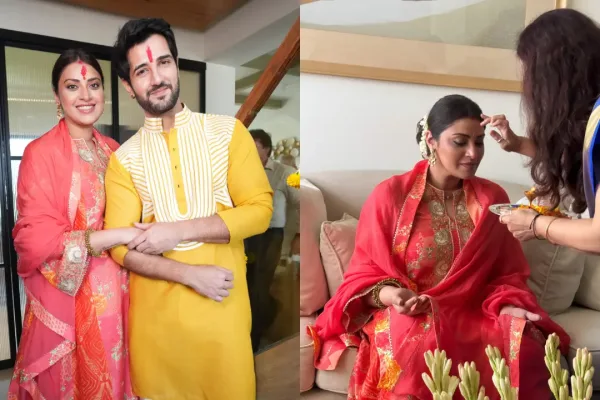 Aditya Seal Anushka Ranjan Godh Bharai