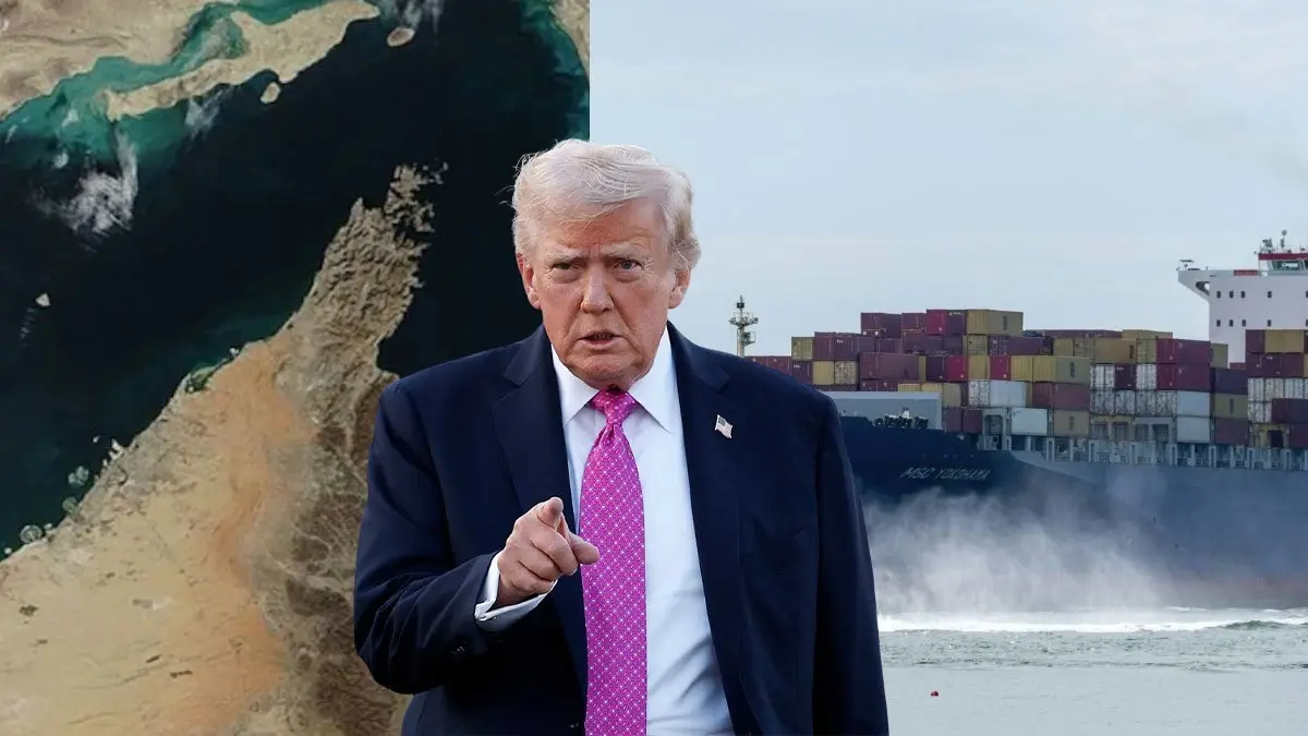 Donald Trump on Hormuz Strait
