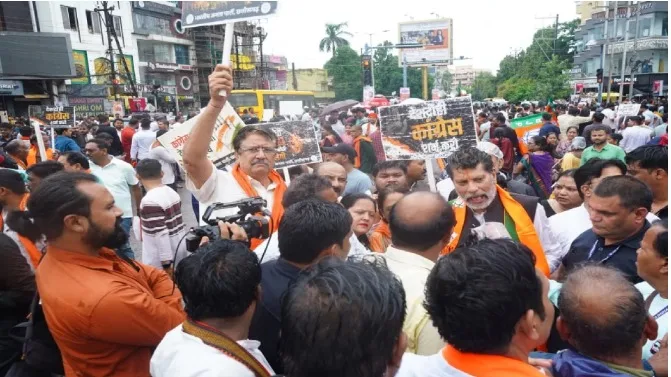 Raipur Political Clash