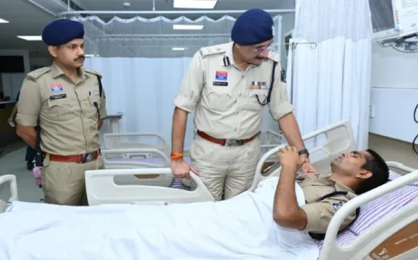 Raipur Police Injured