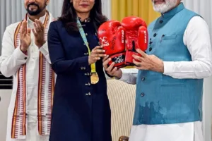 पीएम मोदी खिलाड़ी मुलाकात