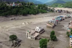 नेपाल राहत सामग्री, भोटेकोसी नदी, नेपाल बाढ़ 2026