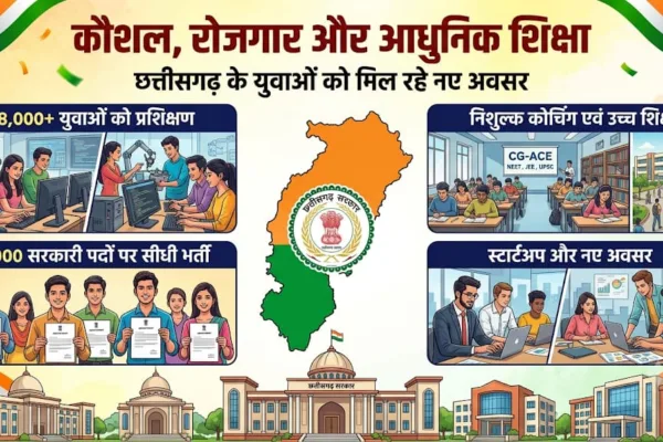 छत्तीसगढ़ रोजगार, कौशल विकास, सरकारी भर्ती, 9 हजार पद