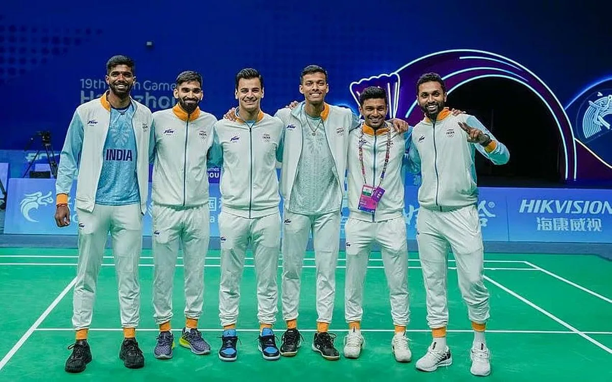 पुरुष बैडमिंटन टीम