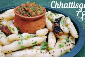 छत्तीसगढ़ी फरा भाप में पके और तड़का लगे