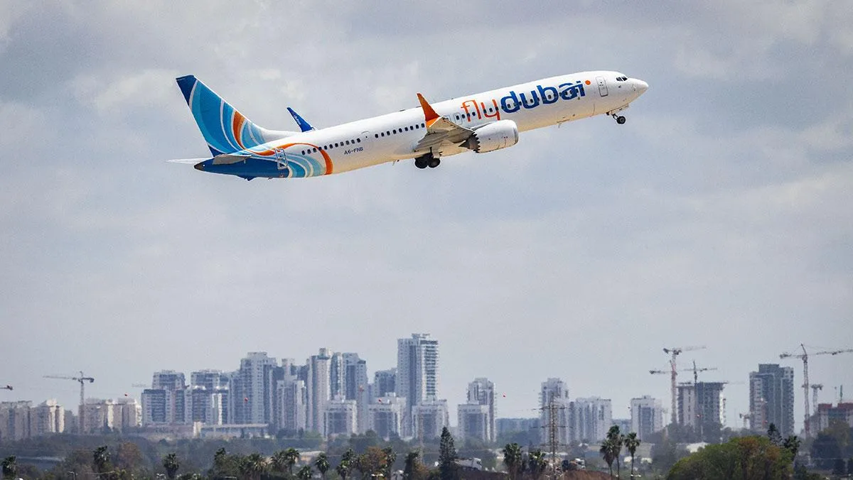 Flydubai Flight, FZ1073, Dubai Tel Aviv Flight, Tabuk Airport,