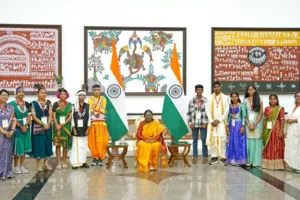 राष्ट्रपति द्रौपदी मुर्मु, राष्ट्रपति भवन,