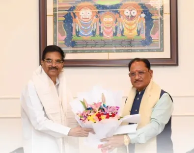CM साय का ओडिशा दौरा