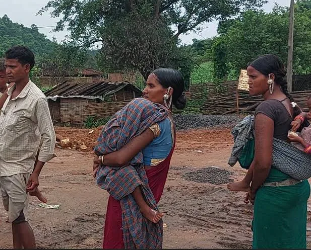 बैगा बच्चों की बीमारी