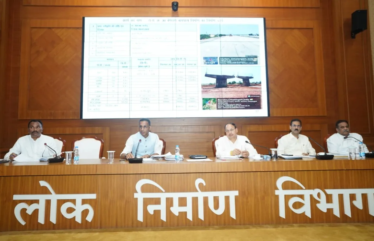छत्तीसगढ़ में पुल निर्माण