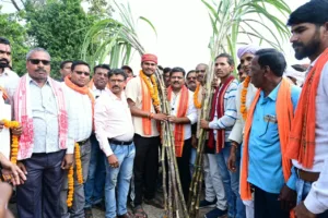 गन्ना मूल्य, गन्ना किसान, कबीरधाम समाचार, बोड़ला, विजय शर्मा,