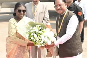 राष्ट्रपति द्रौपदी मुर्मु छत्तीसगढ़ दौरा