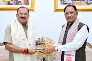 साय वासुदेव देवनानी भेंट