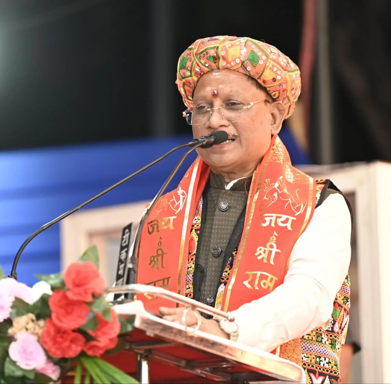 विष्णु देव साय, मुख्यमंत्री निवास, गरबा महोत्सव, शारदीय नवरात्रि,