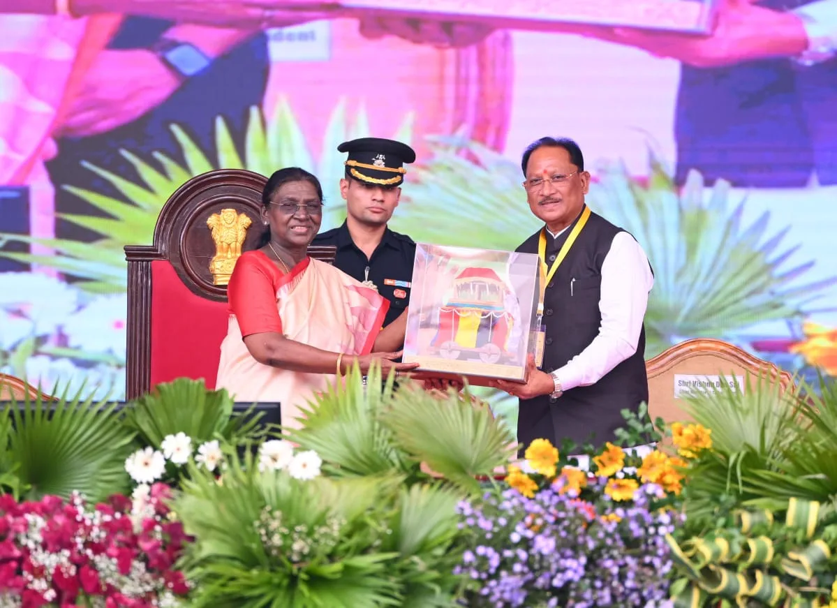 द्रौपदी मुर्मु, विष्णुदेव साय, मुरिया दरबार, मां दंतेश्वरी,