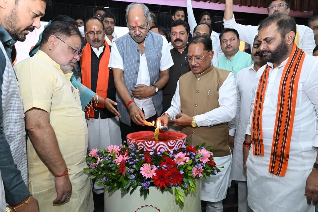 सेवा ज्योति यात्रा, विष्णुदेव साय, छत्तीसगढ़ समाचार, विकसित भारत,