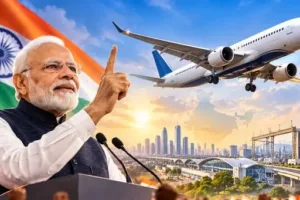 नरेंद्र मोदी, मेड-इन-इंडिया विमान, कैप्टन स्मित मच्छार,