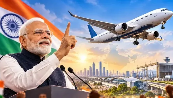 नरेंद्र मोदी, मेड-इन-इंडिया विमान, कैप्टन स्मित मच्छार,