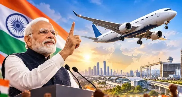 नरेंद्र मोदी, मेड-इन-इंडिया विमान, कैप्टन स्मित मच्छार,