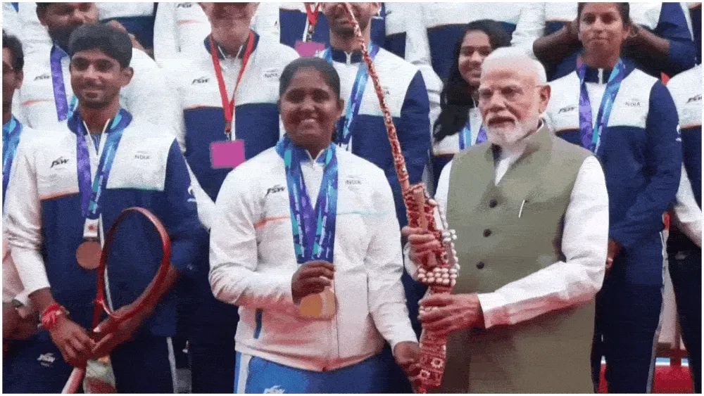 प्रधानमंत्री नरेंद्र मोदी, भारतीय खिलाड़ी, एशियाई खेल,