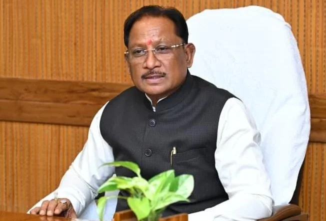 विष्णु देव साय, नवनियुक्त राज्यपाल, द्रौपदी मुर्मु, ओम प्रकाश माथुर,